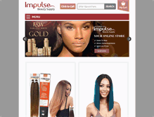 Tablet Screenshot of impulsebeautysupply.com